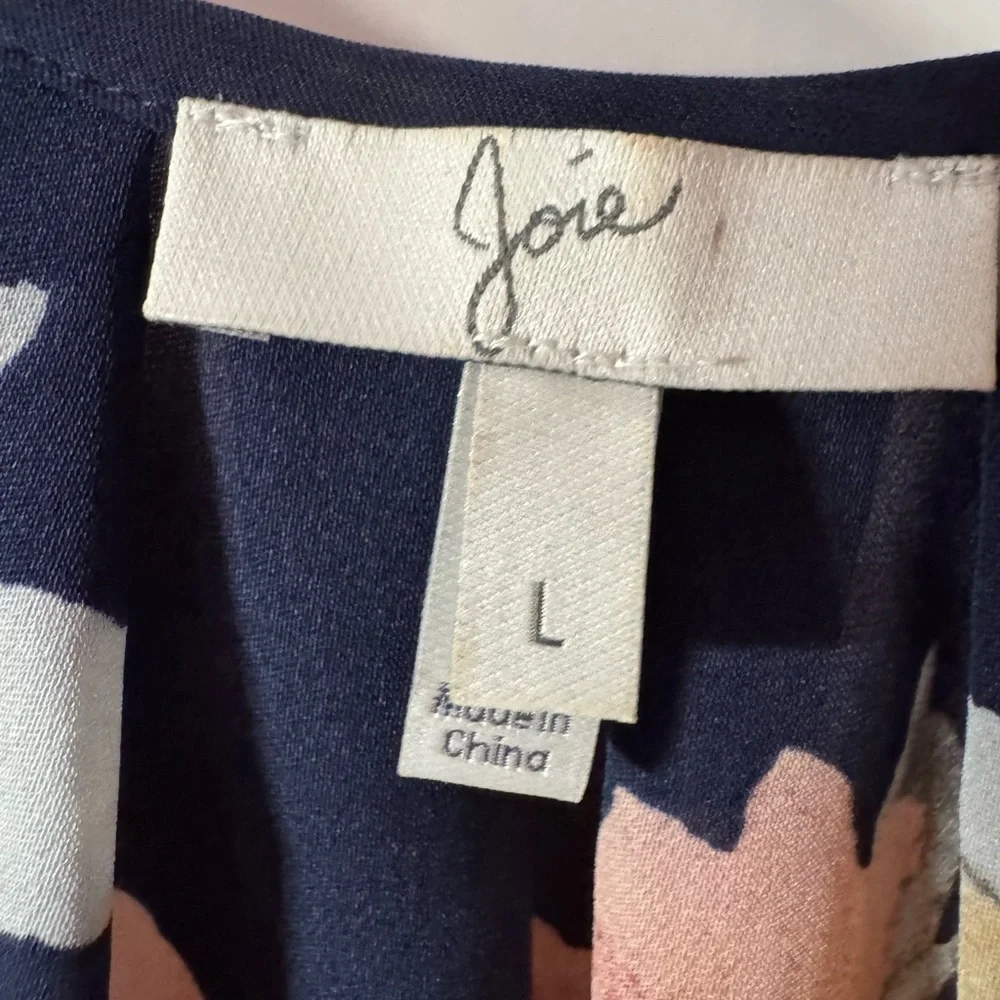 Joie Adorlee Silk Off the Shoulder Top size L - Picture 7 of 8
